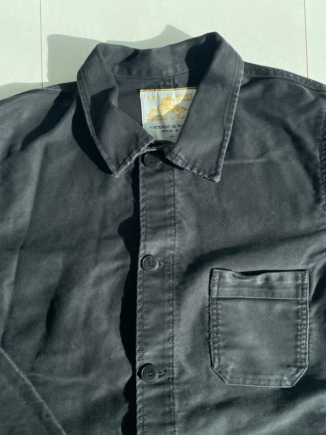 르몽미셸 몰스킨 프렌치 워크 자켓(46) 상품이미지2