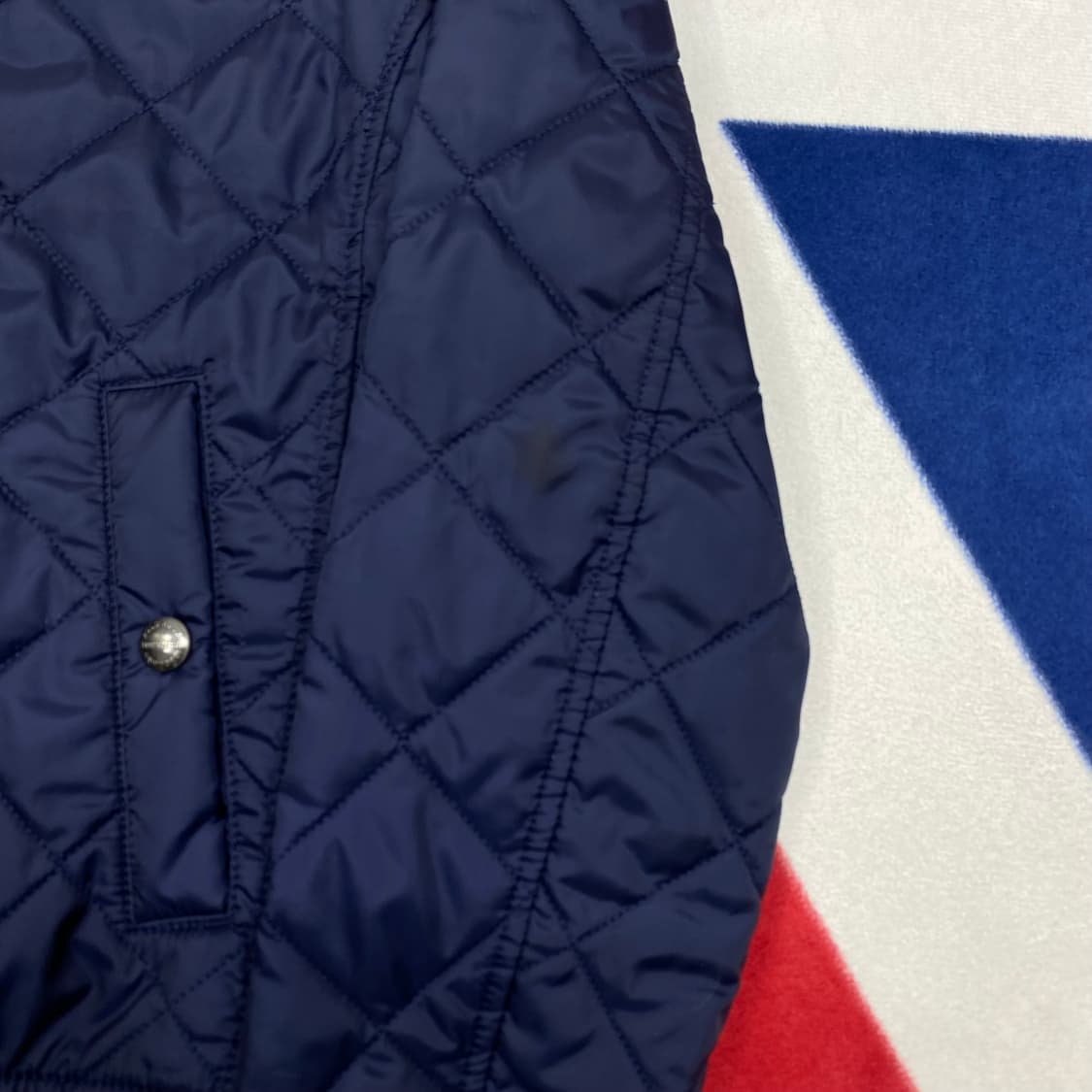 폴로 퀼팅자켓 실측 여성 55 상품이미지4