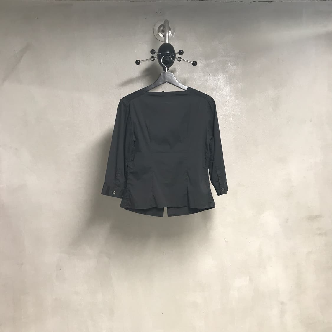 프라다 블랙 리본 블라우스 40(W) 상품이미지6