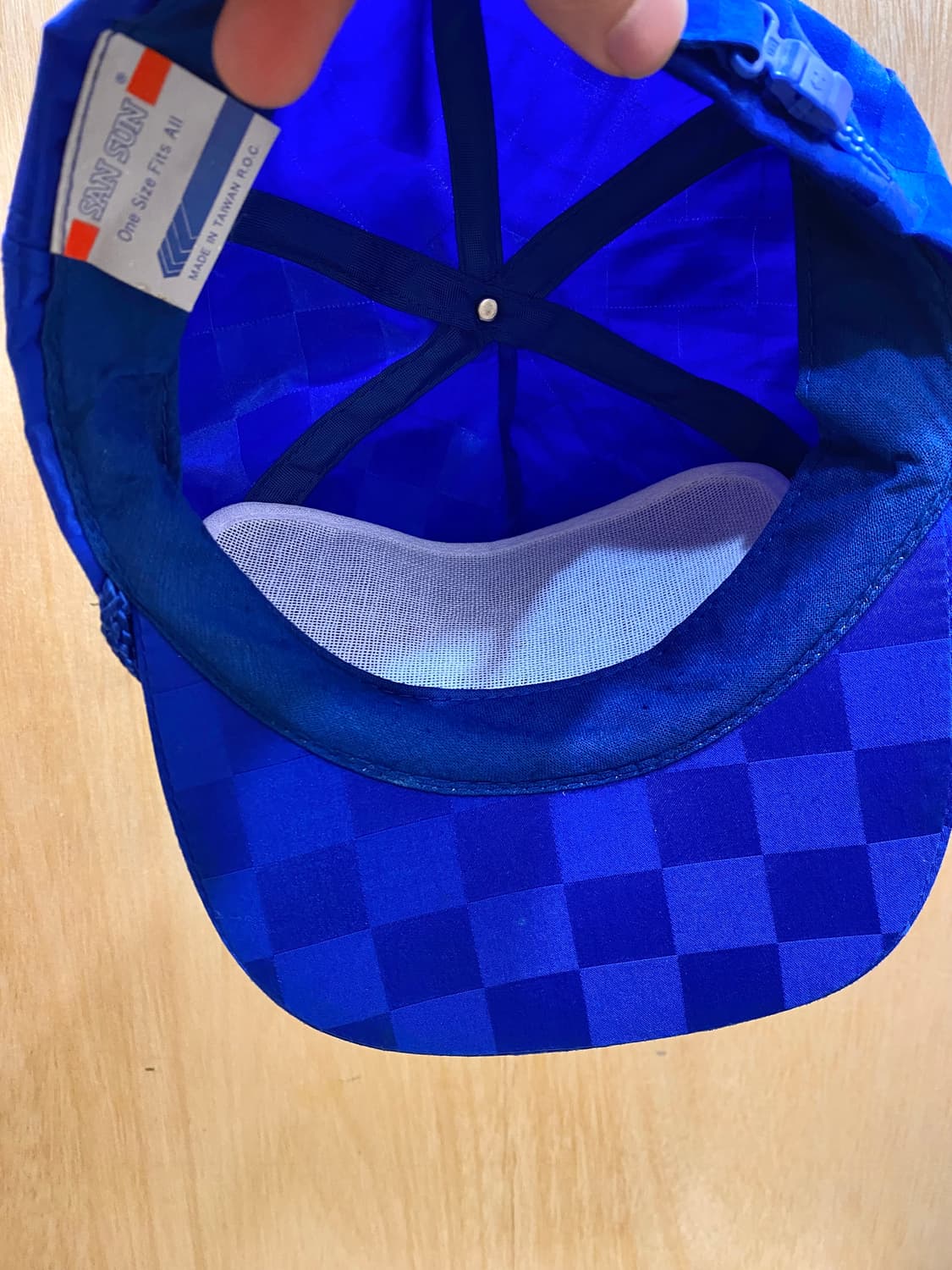 80's VTG checker board cap 80년대 빈티지 체커보드 상품이미지8
