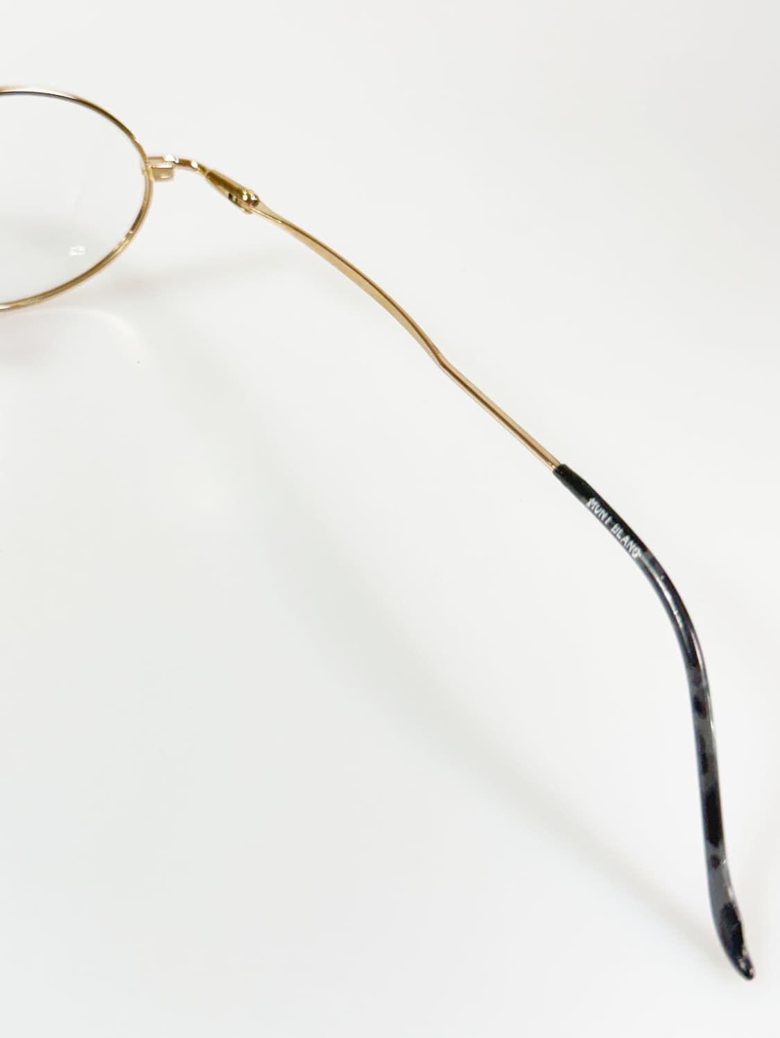 MONTBLANC PARIS 골드 슬림 오벌 프레임 빈티지 안경 상품이미지7
