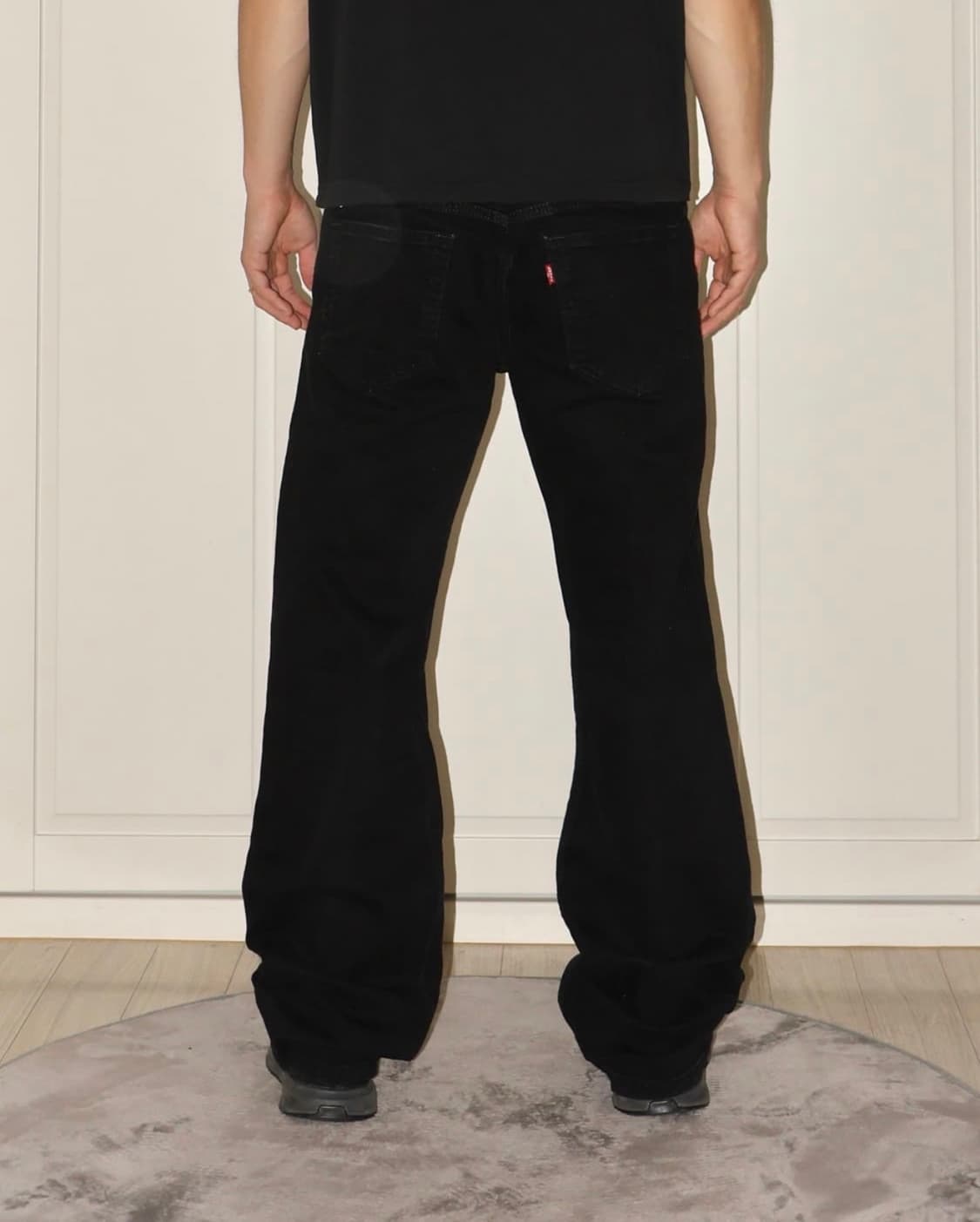 리바이스 569 블랙 데님팬츠 [SE-213] 상품이미지2