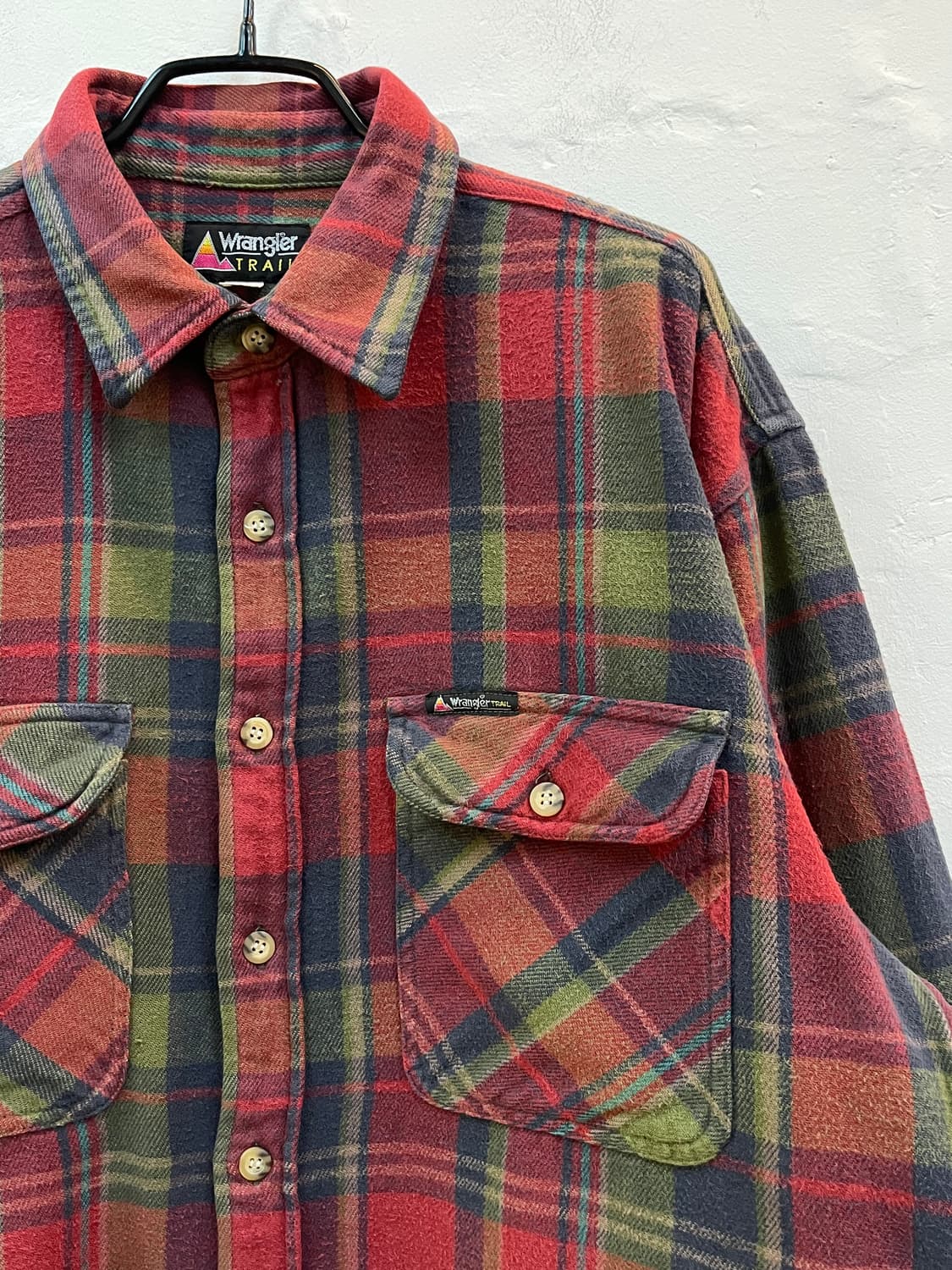 Wrangler 랭글러 체크패턴 남방셔츠 L 상품이미지4