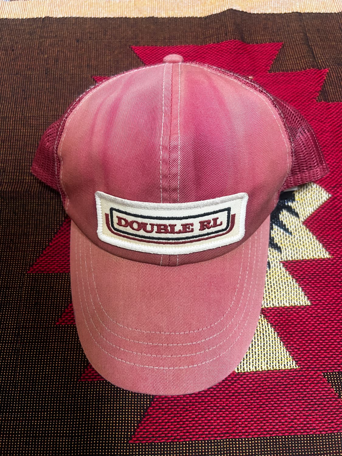 더블알엘 rrl 트러커캡 핑크 상품이미지1