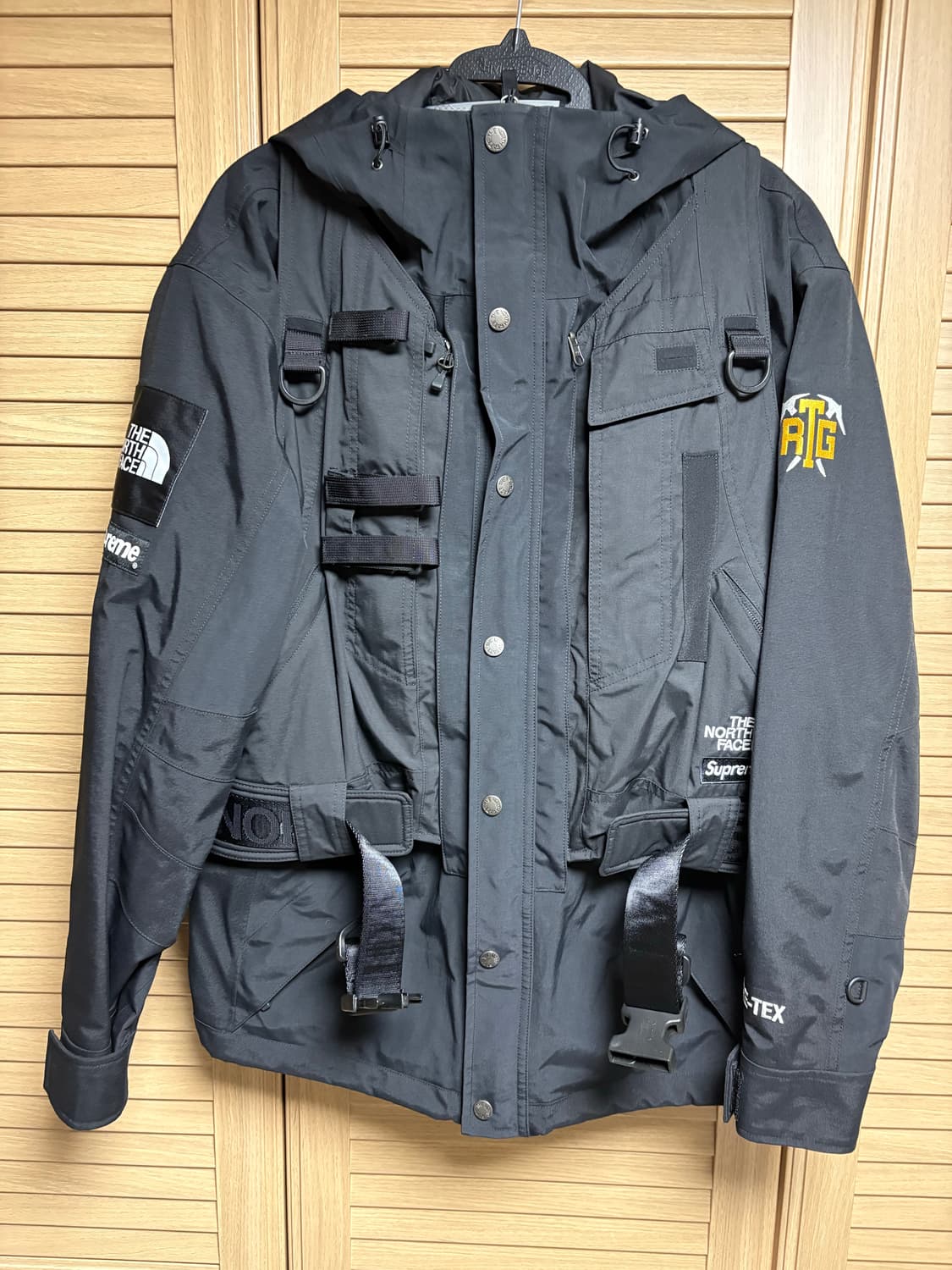 슈프림 노스페이스 rtg자켓 블랙 상품이미지1