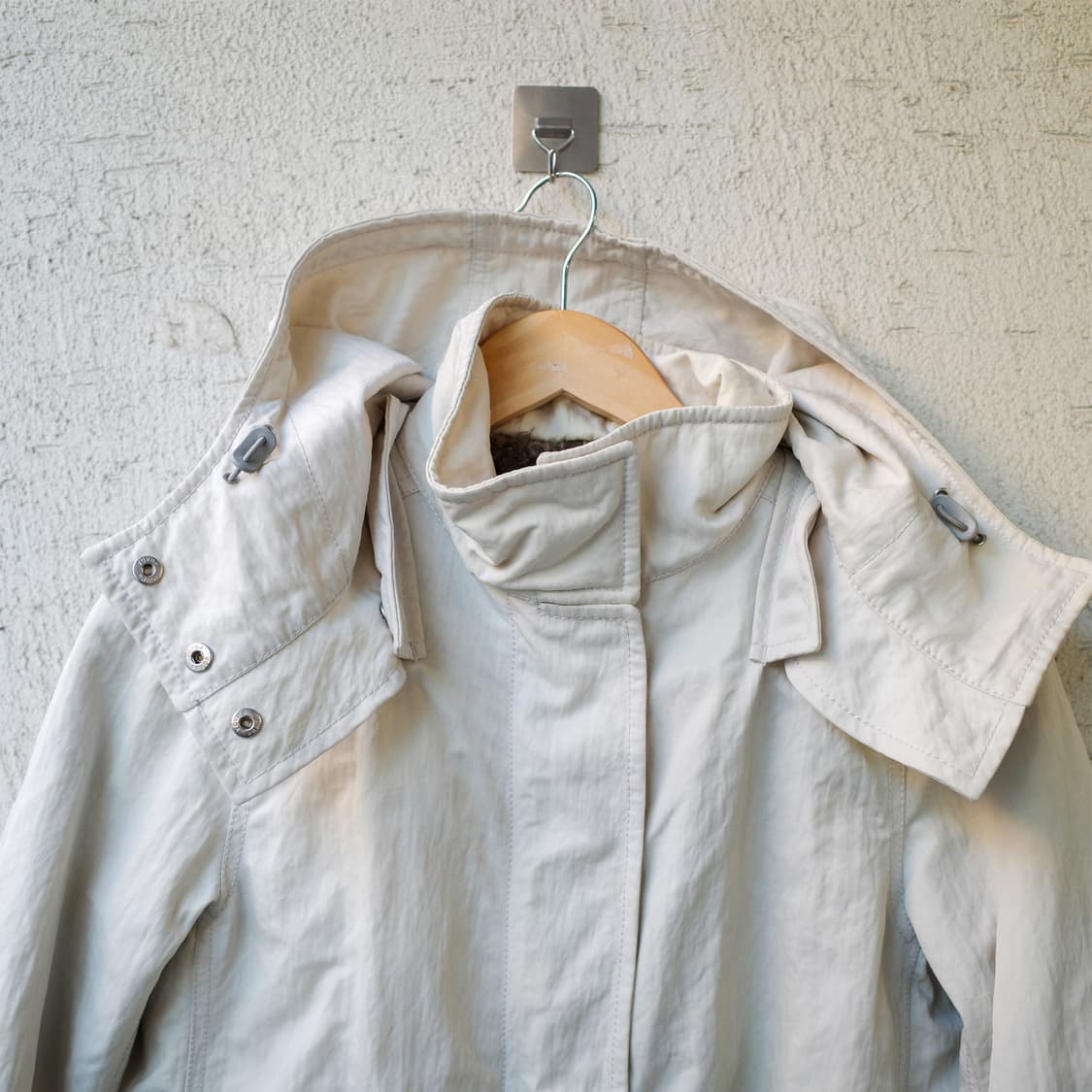 2000's Prada Rabbit Fur Nylon Jacket 상품이미지4