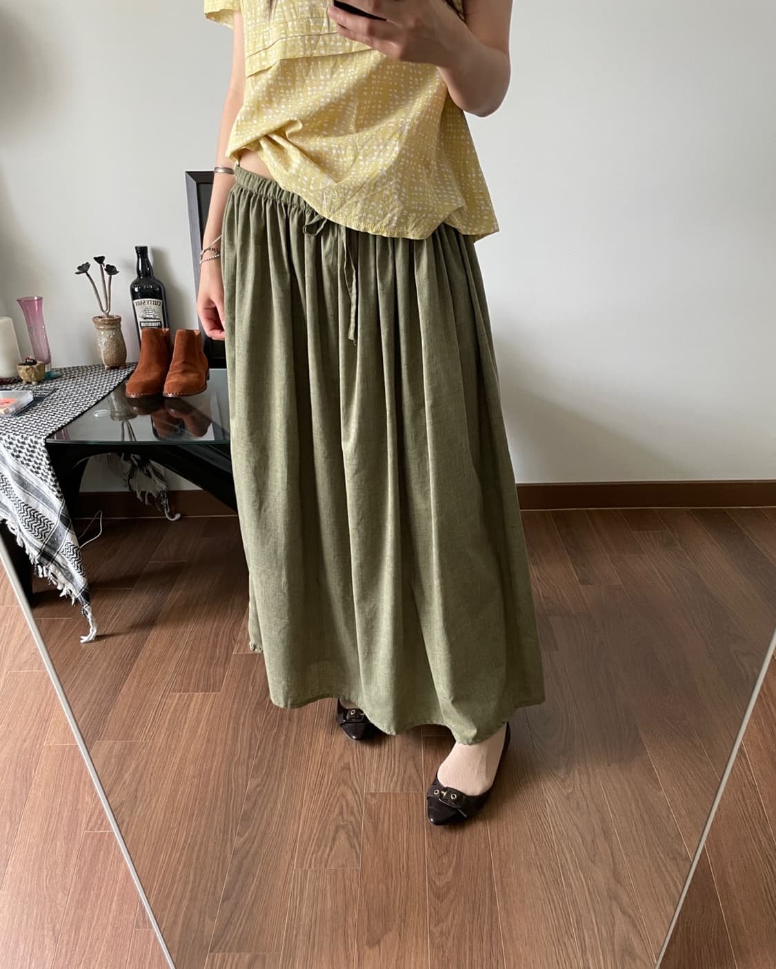 balloon long skirt 상품이미지1