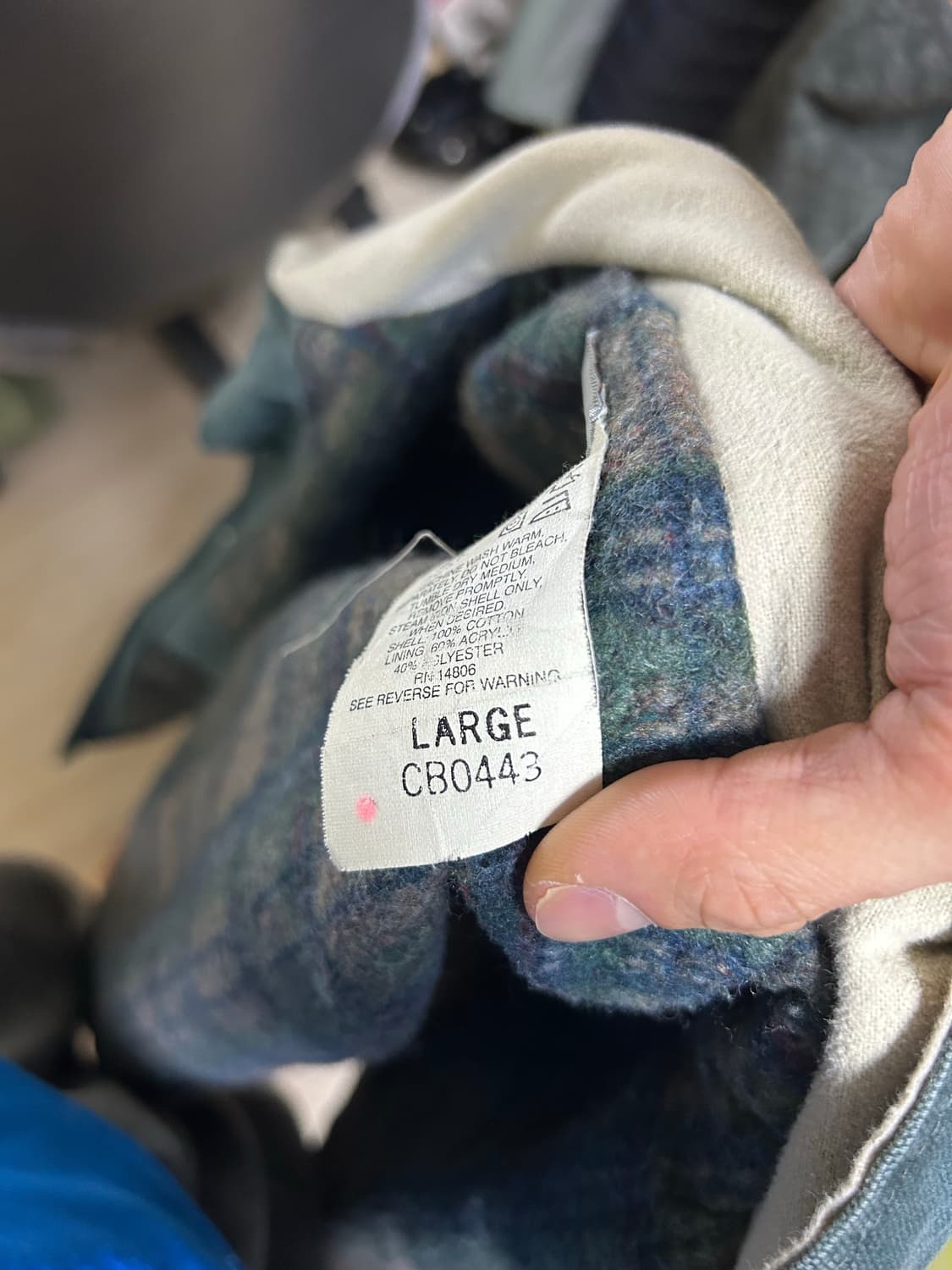 빈티지 칼하트 1990s chore jacket cb0443 상품이미지5