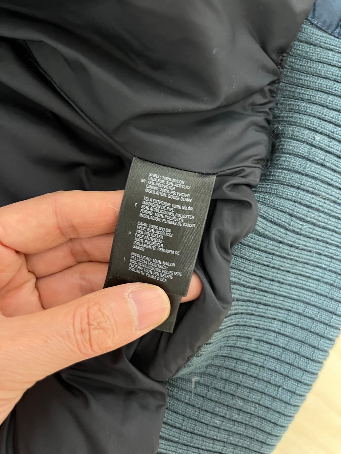 노스페이스 다운 패딩 조끼 550 상품이미지10
