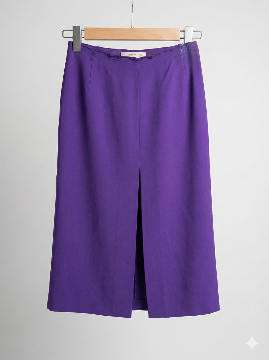 프라다 퍼플 미디 스커트 상품이미지1