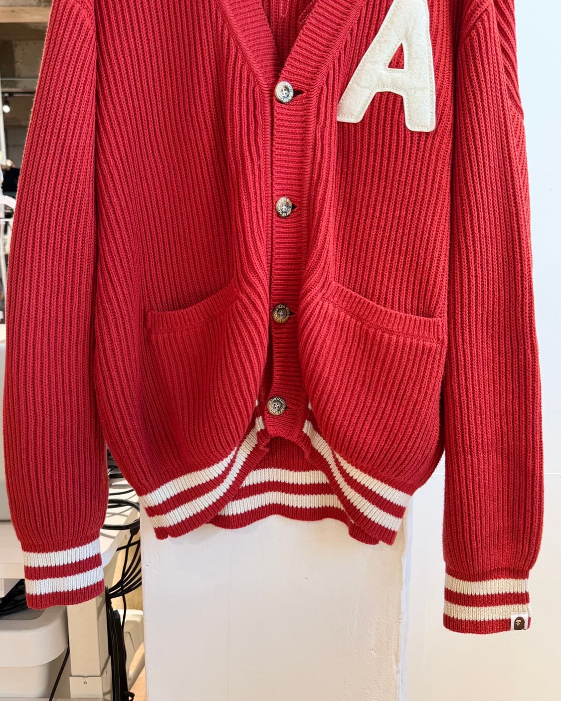 베이프 오렌지 컬리지 가디건  상품이미지6