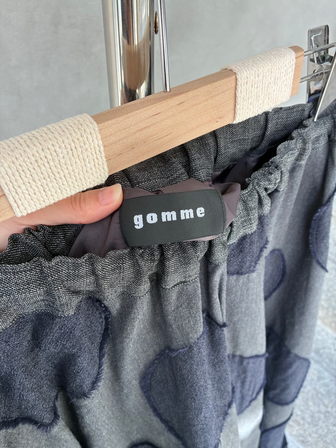 GOMME 고무 도트 스커트 상품이미지9