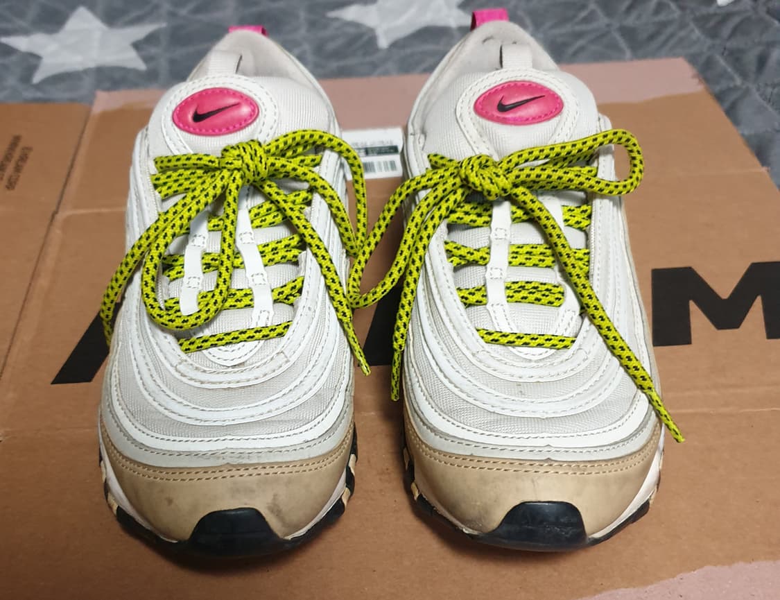 나이키 에어맥스97 라이트본 머쉬룸 핑크 스니커즈 (230) 상품이미지4