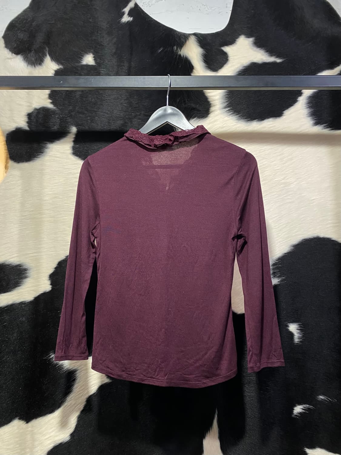 Burberry 레이스 프릴 7부 슬리브 상품이미지4