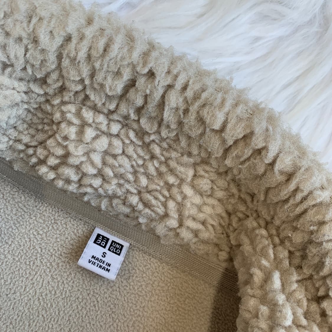 유니클로 플리스 뽀글이 후리스 집업 1780 상품이미지6