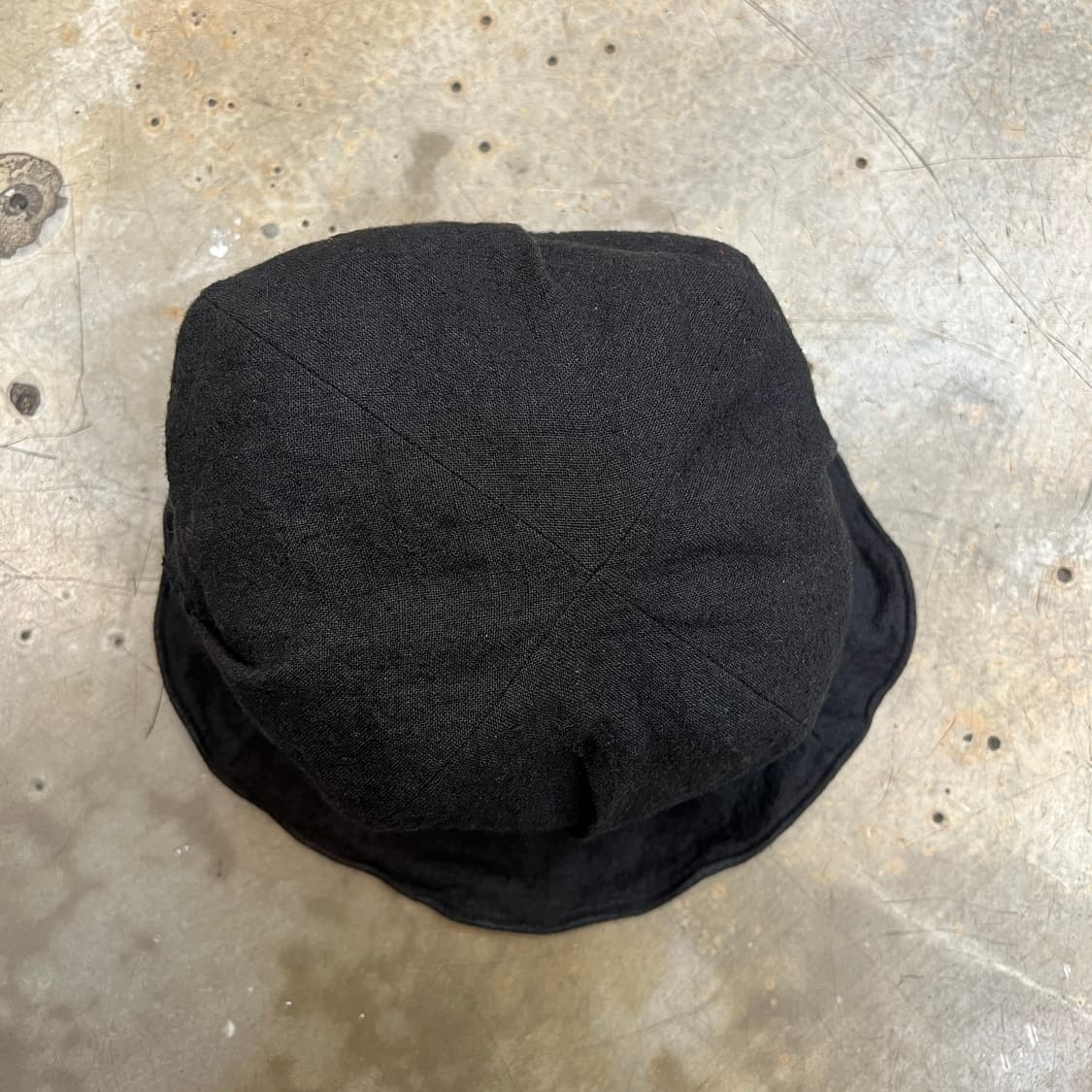 CA4LA 린넨 와이어 언발 버킷햇 상품이미지3