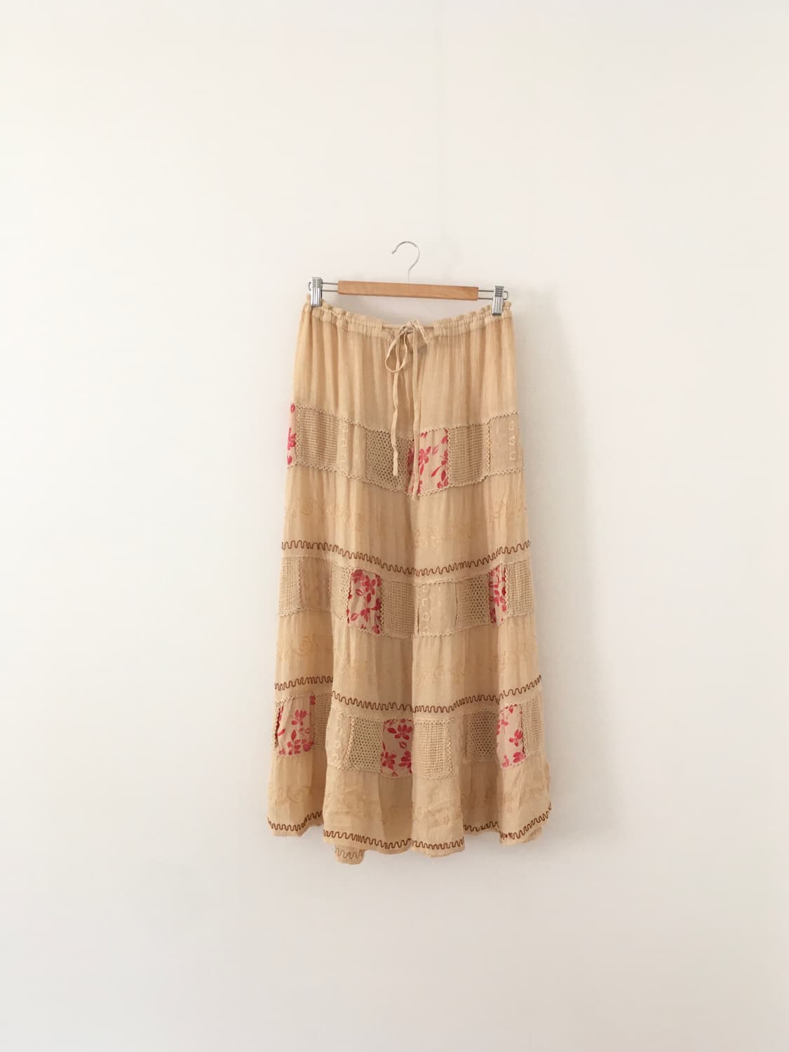 RAZZA patch long skirt 상품이미지1