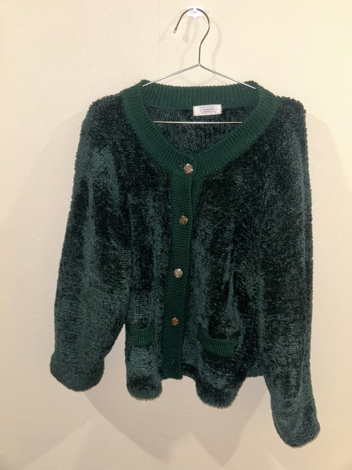 빈티지 옷 벼룩 할인 니트 집업 양털 가디건 상품이미지6