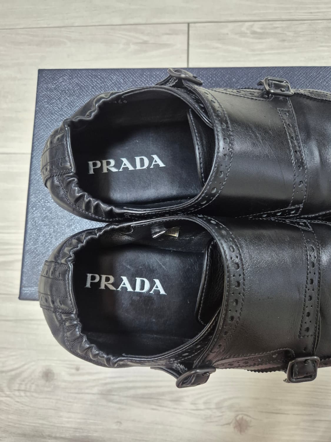 프라다 더블몽크 275 8.5 상품이미지5
