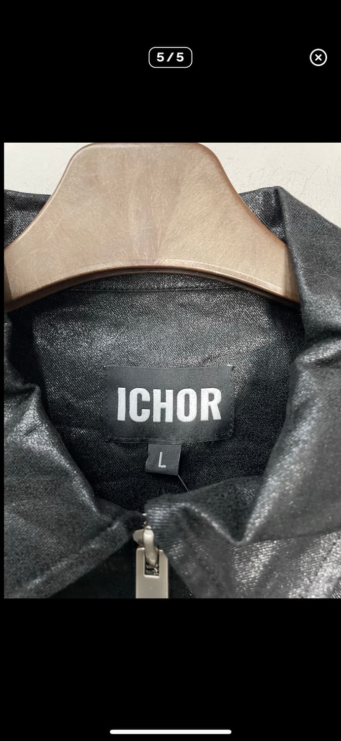 빈티지 블랙 가죽 자켓 A2829 상품이미지5