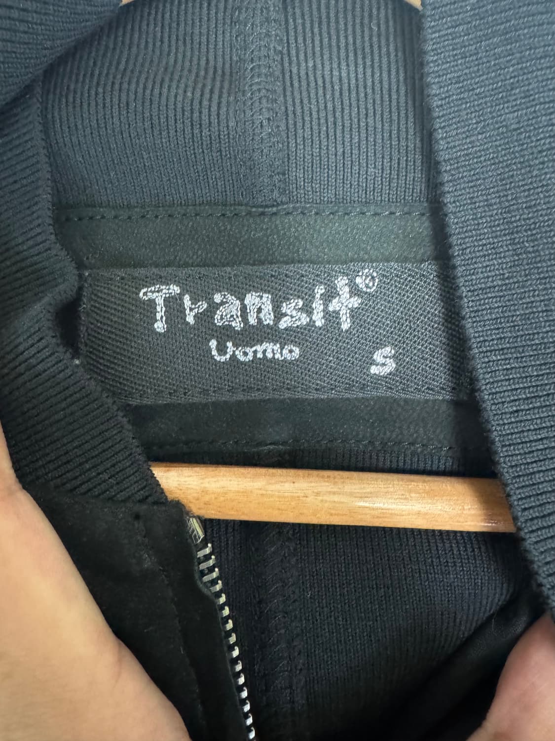 트랜짓 램스킨 봄버 상품이미지4