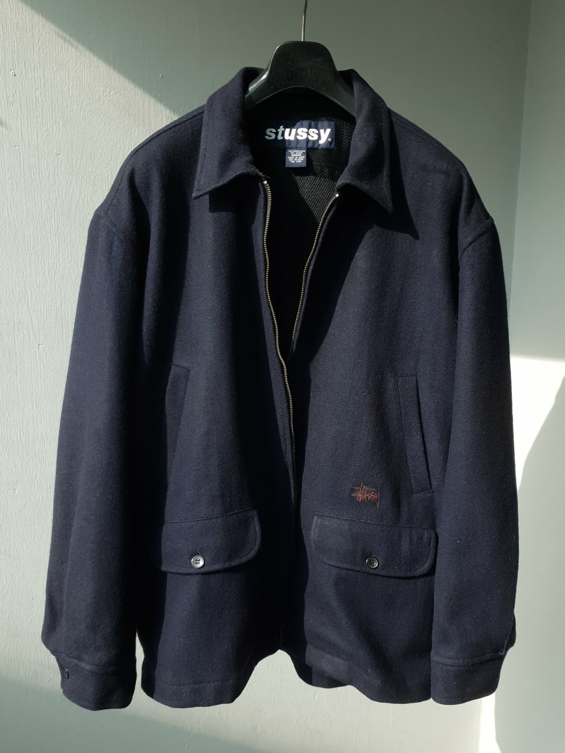 90s Stussy wool work jacket 상품이미지6