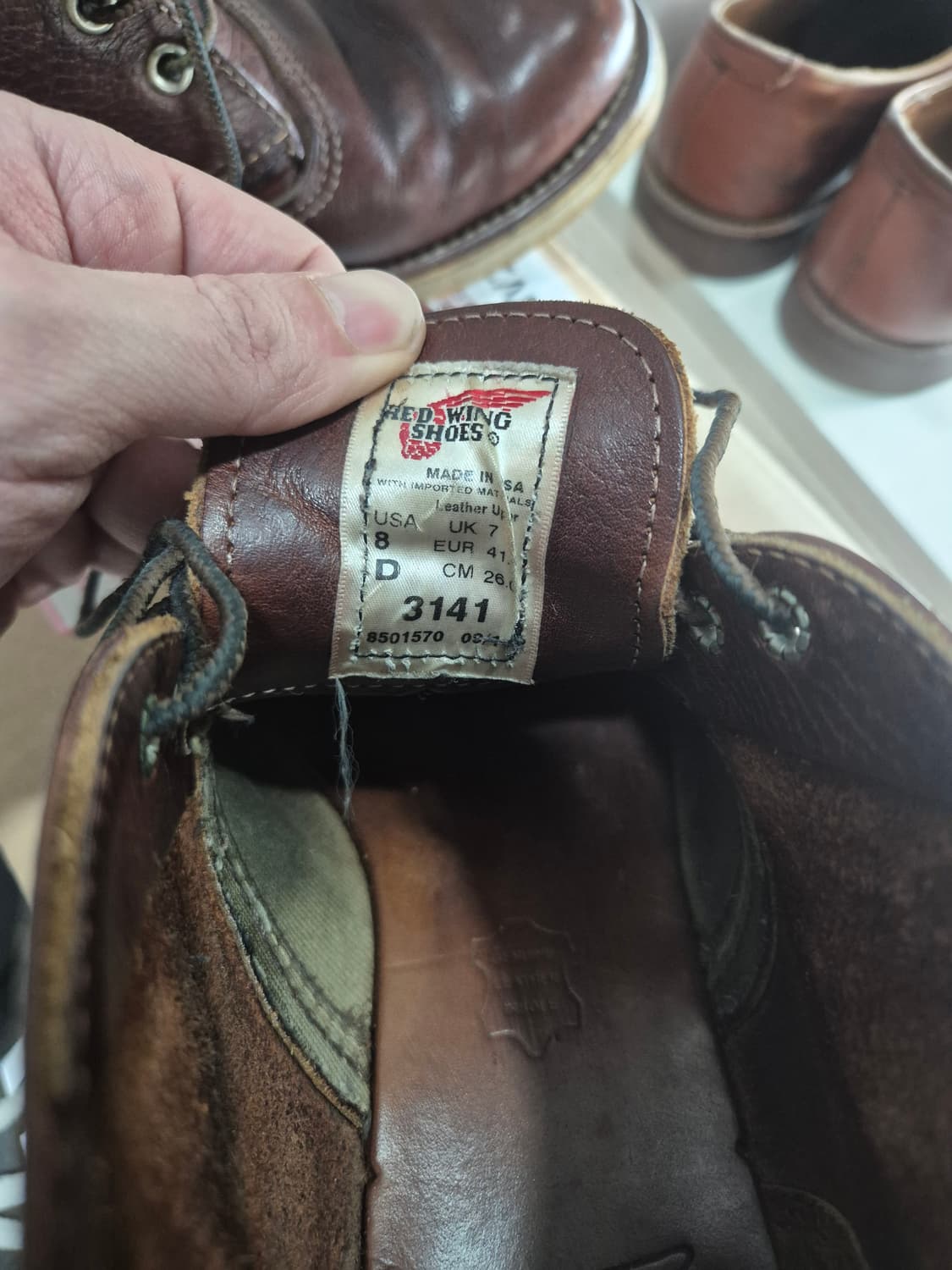 레드윙 8141 처카 8사이즈  상품이미지4