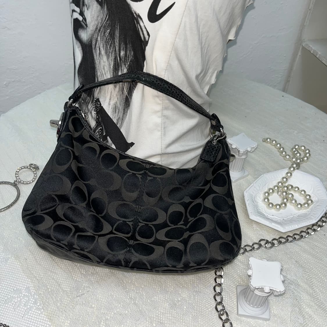 코치 블랙 미니백 상품이미지4