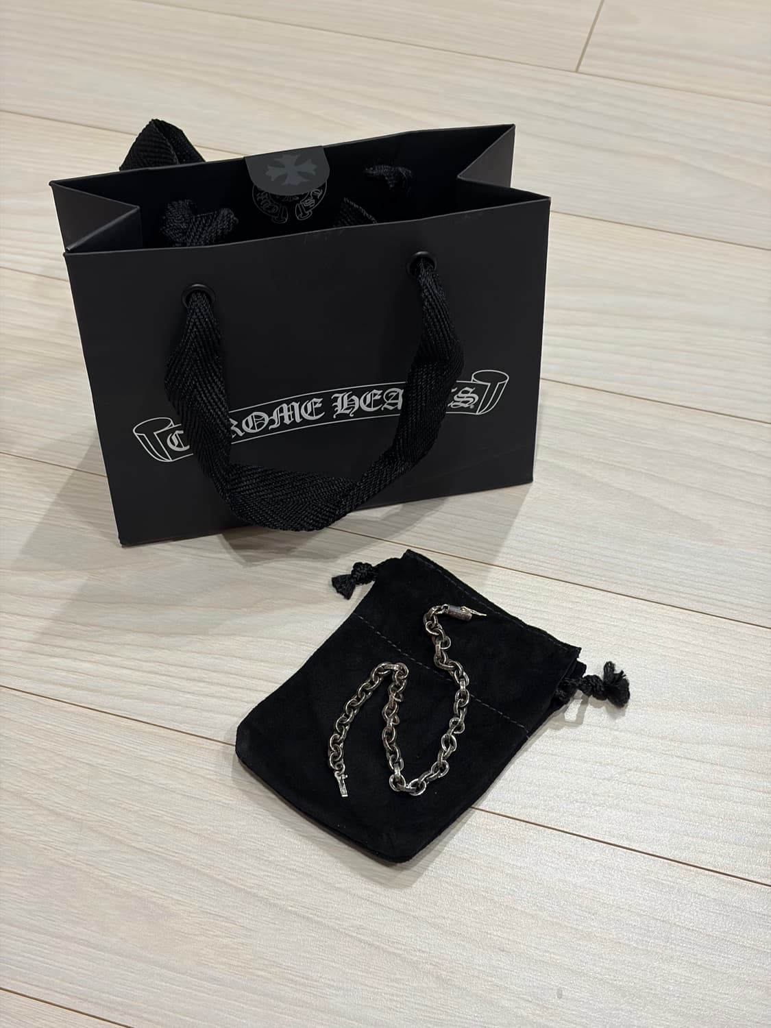 [NEW] CHROME HEARTS PAPER CHAIN BRACELET 상품이미지1