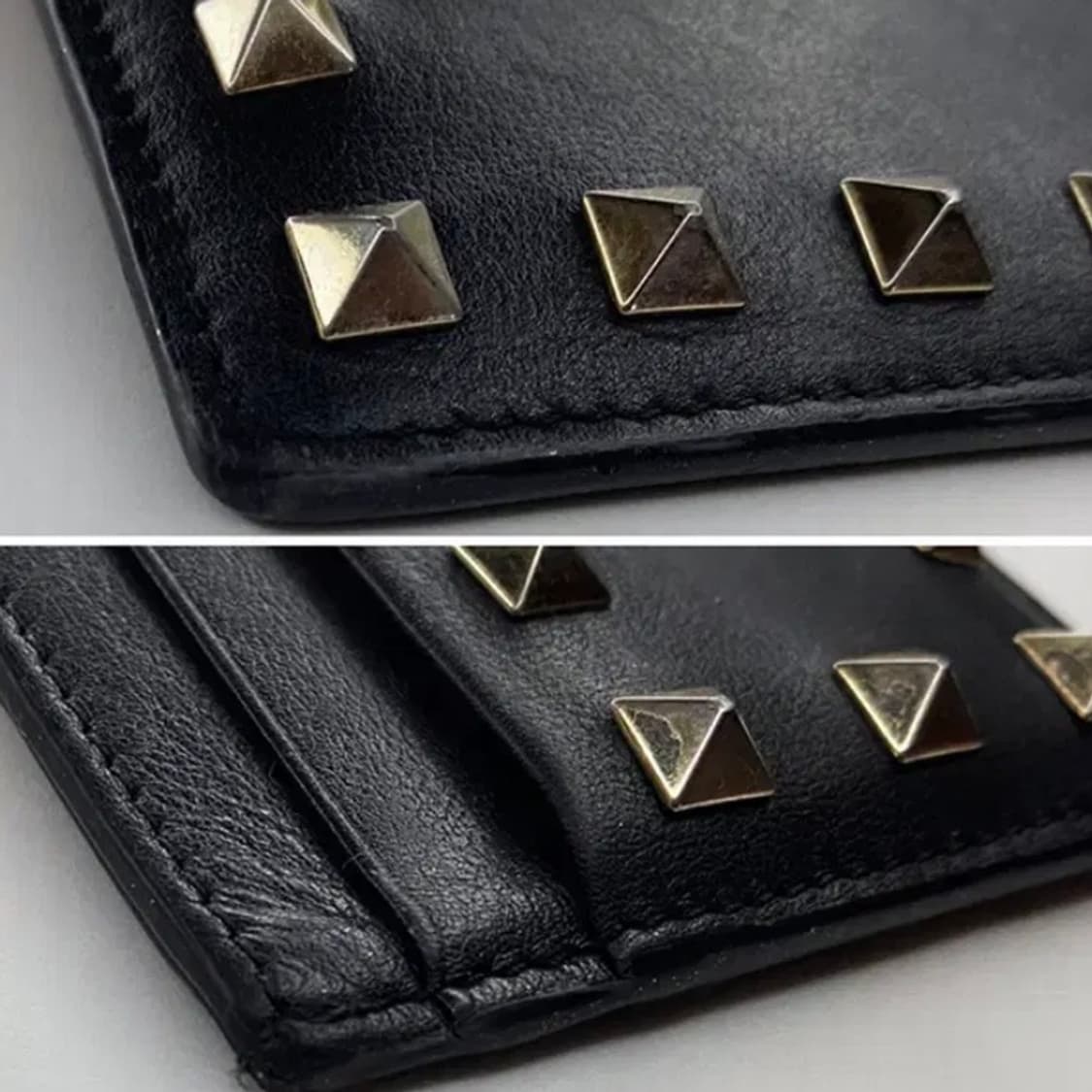 [정품] VALENTINO 발렌티노 락스터드 소가죽 카드지갑 상품이미지8