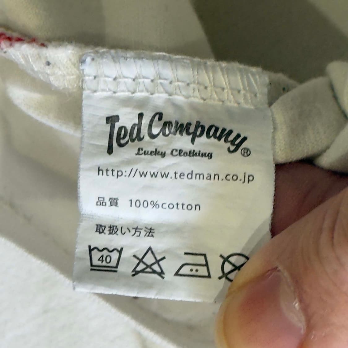 테드 컴퍼니 테드맨 레드 데빌 롱슬리브 상품이미지6