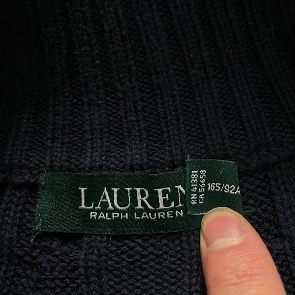 95 랄프로렌 로렌 니트집업 상품이미지4