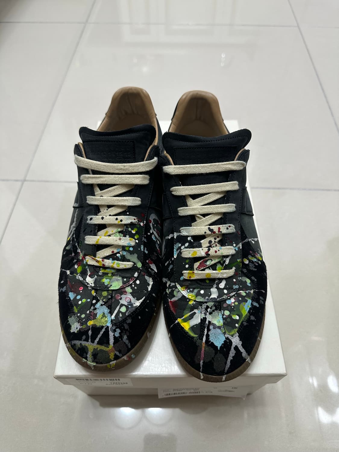 마르지엘라 독일군 페인팅 블랙 41.5 상품이미지3