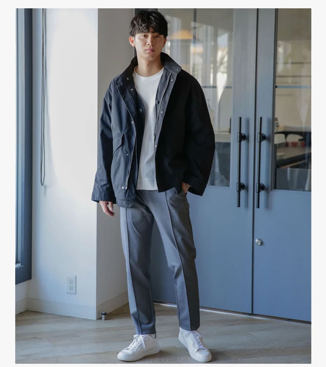 NANO UNIVERSE - 23FW MILITARY SHORT PARK 상품이미지5