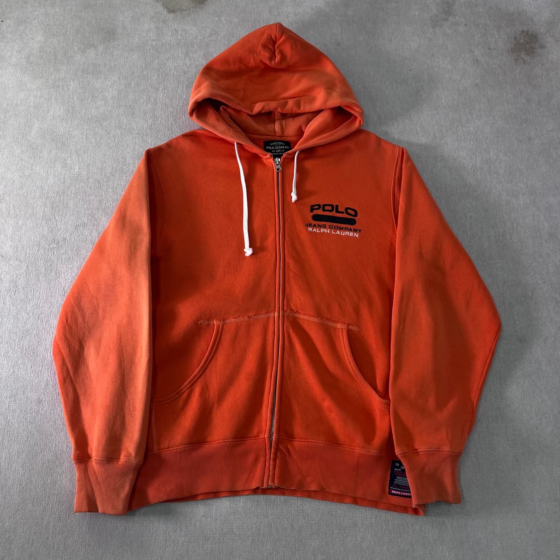 100 폴로랄프로렌 진스 오렌지 후드집업 상품이미지1