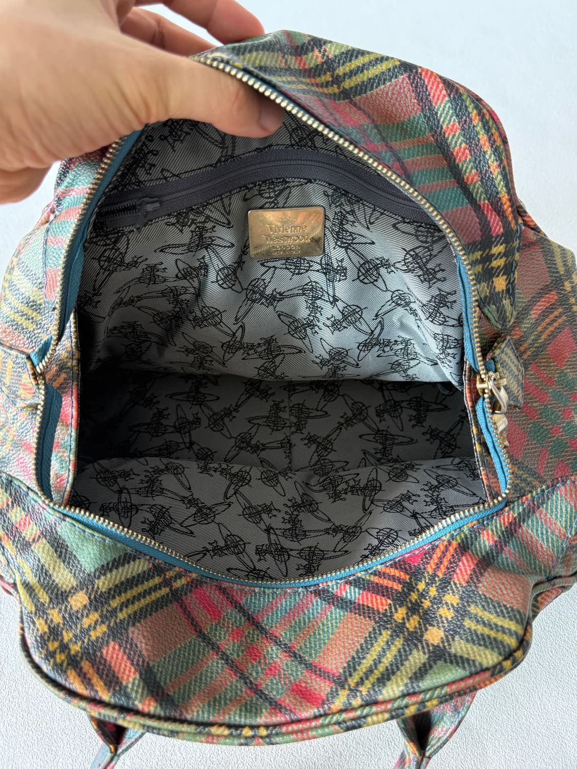 비비안웨스트우드(Viviennewestwood) 체크 토트백(ITALY) 상품이미지7