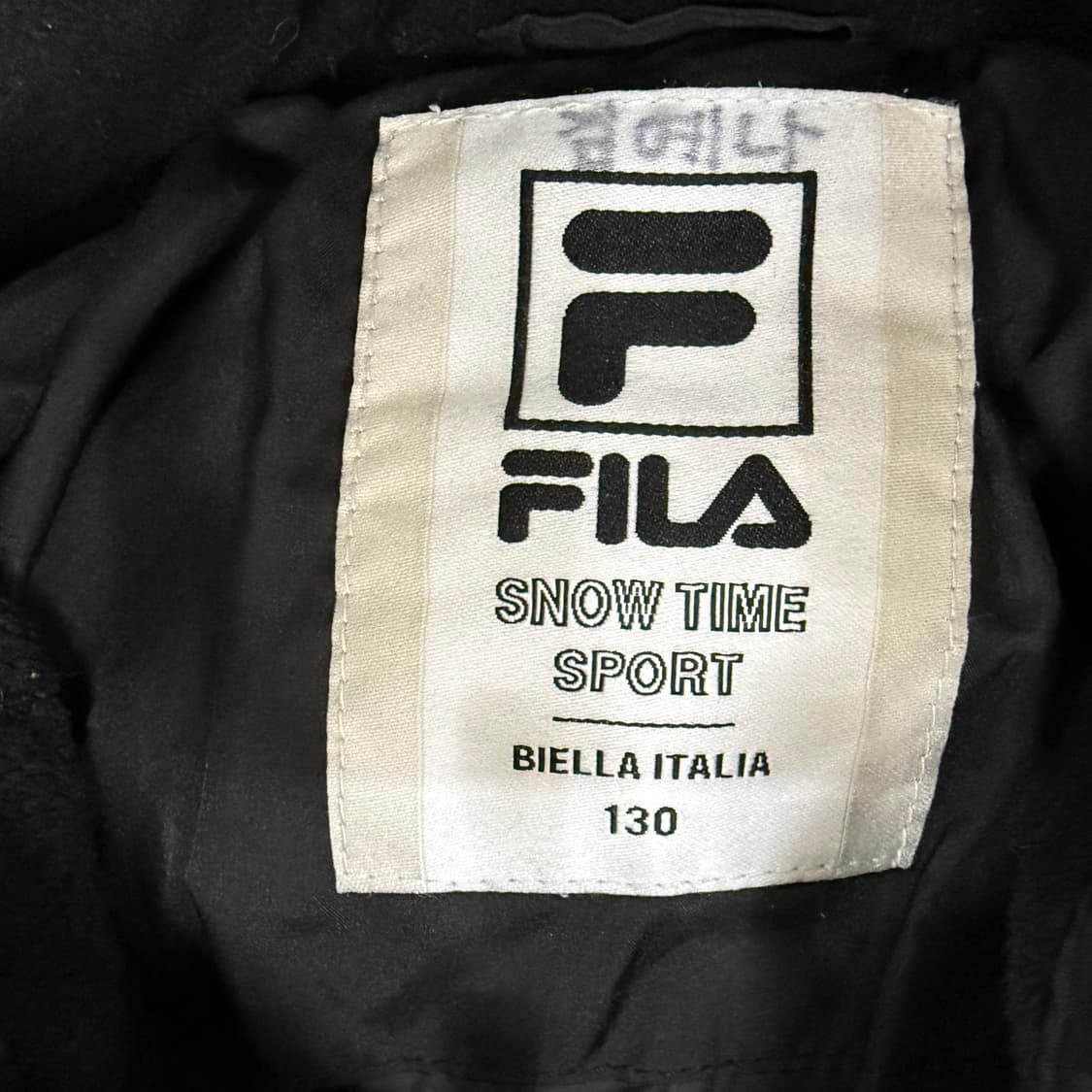 130 휠라 키즈 롱패딩 0204T1 상품이미지4