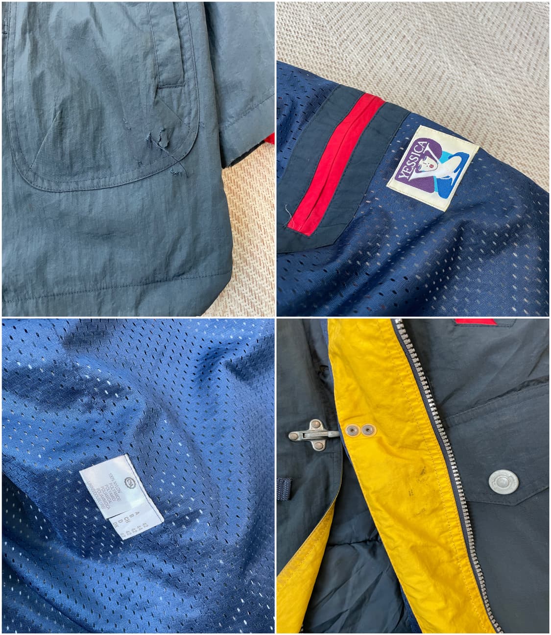 빈티지 파이어맨 버클 세일링 패딩  J03674 상품이미지9