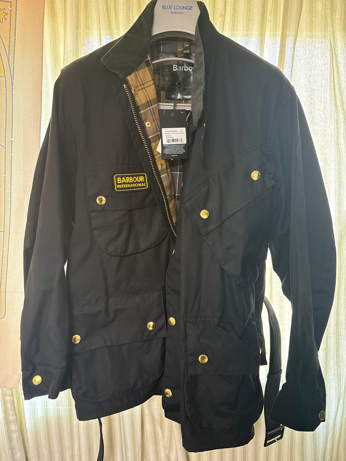 바버 인터내셔널 자켓 사이즈 42 상품이미지1