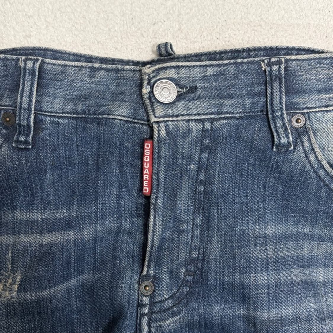 DSQUARED2 버튼플라이 워싱 진 46 상품이미지4