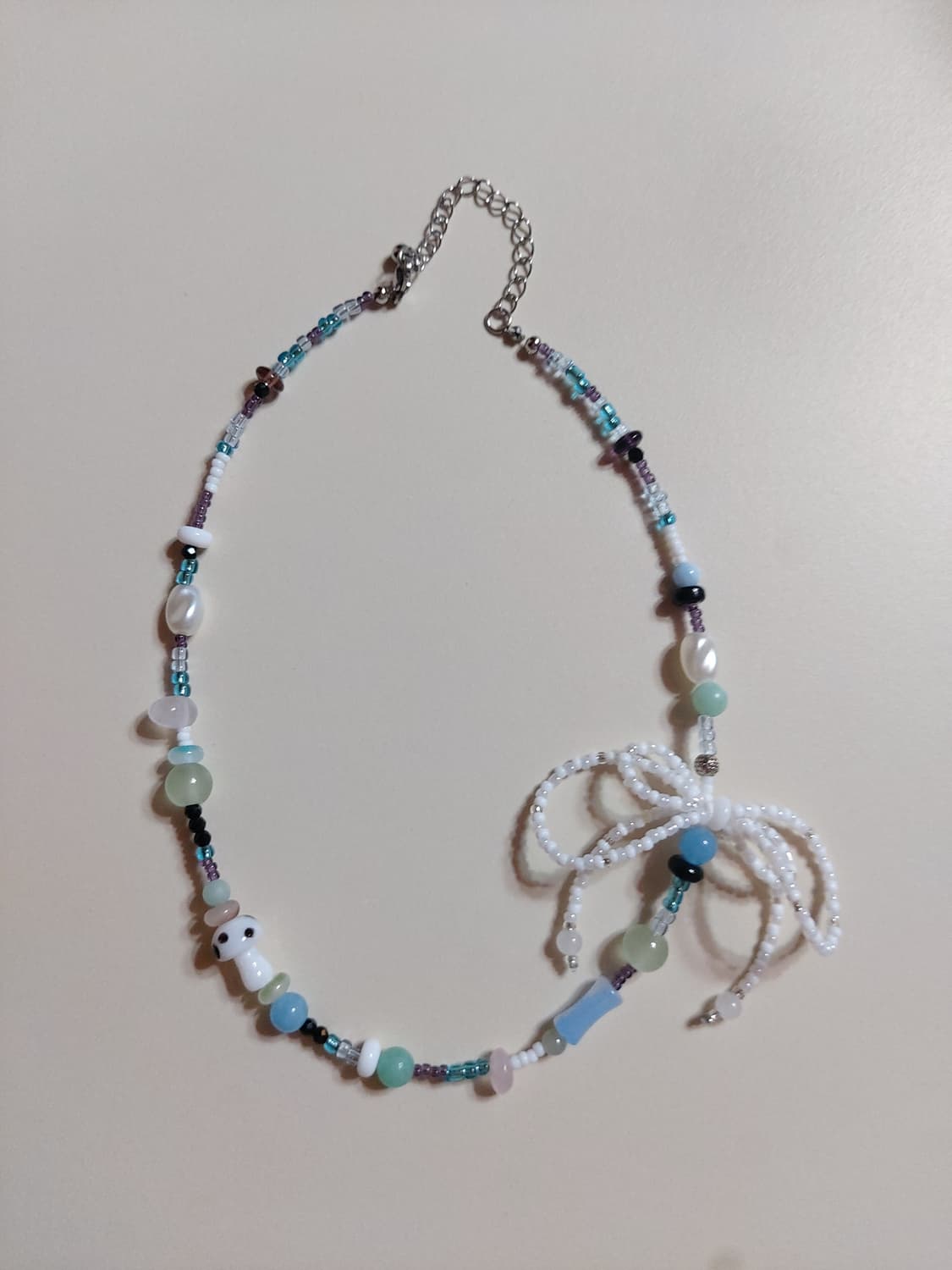 핸드메이드 비즈 목걸이 상품이미지1