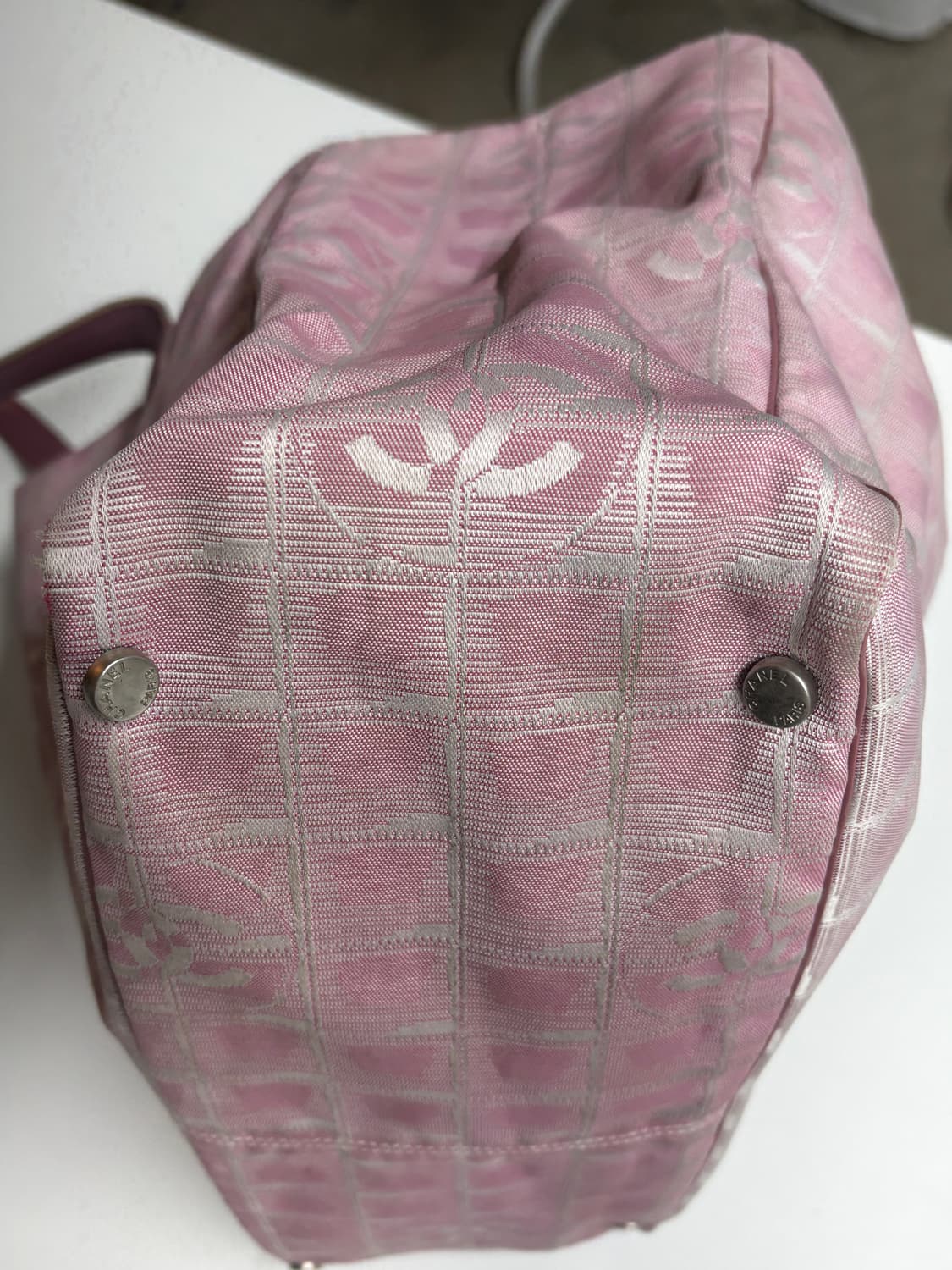 00's 샤넬 뉴 트래블 라인 토트백 상품이미지4