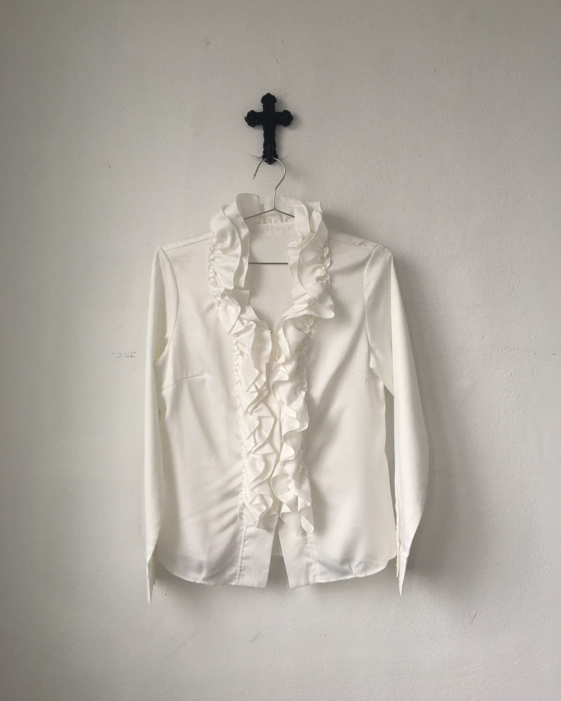 Ruffle point blouse 상품이미지2