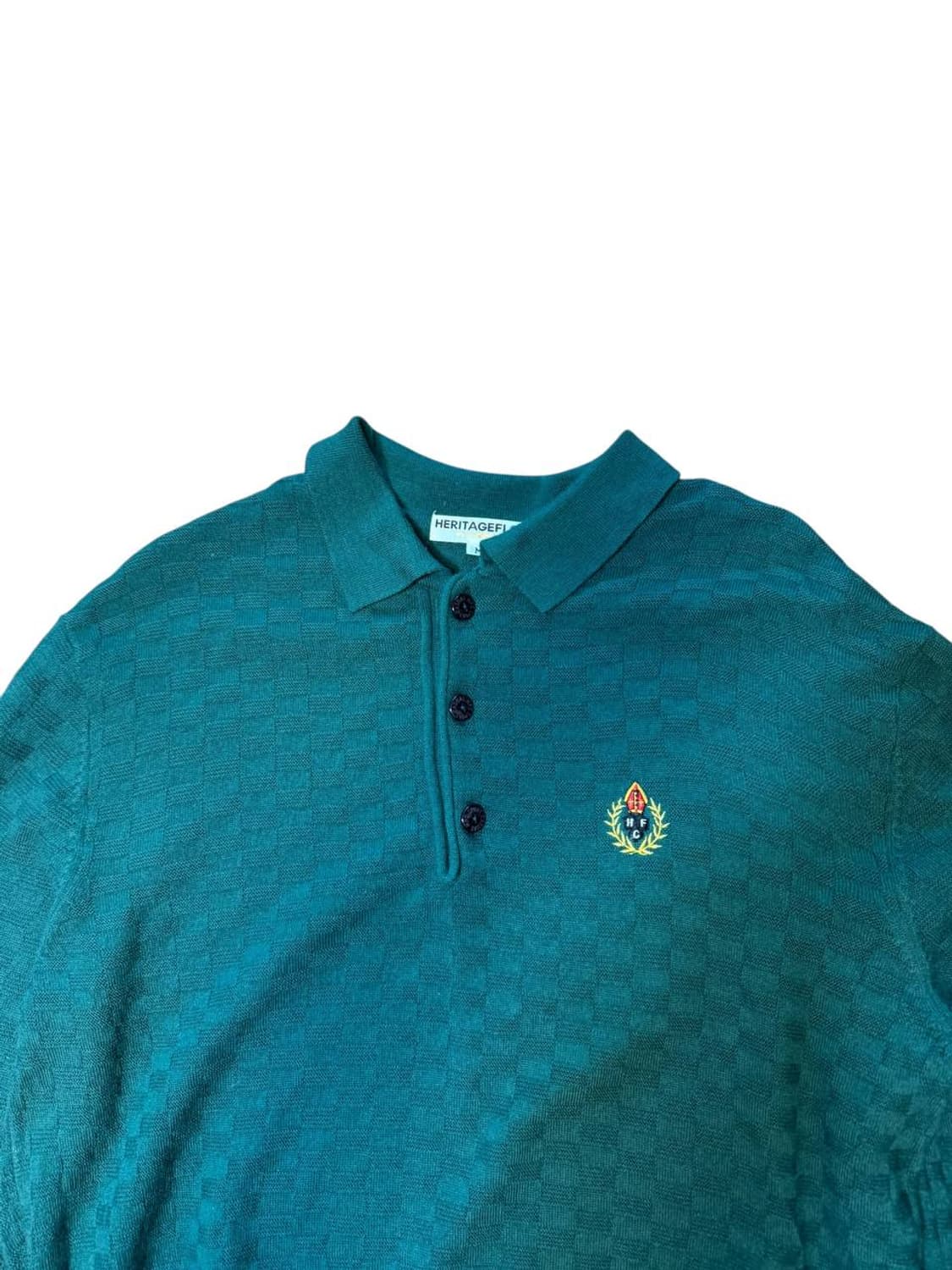 헤리티지플로스 크레스트 체크 폴로 상품이미지3