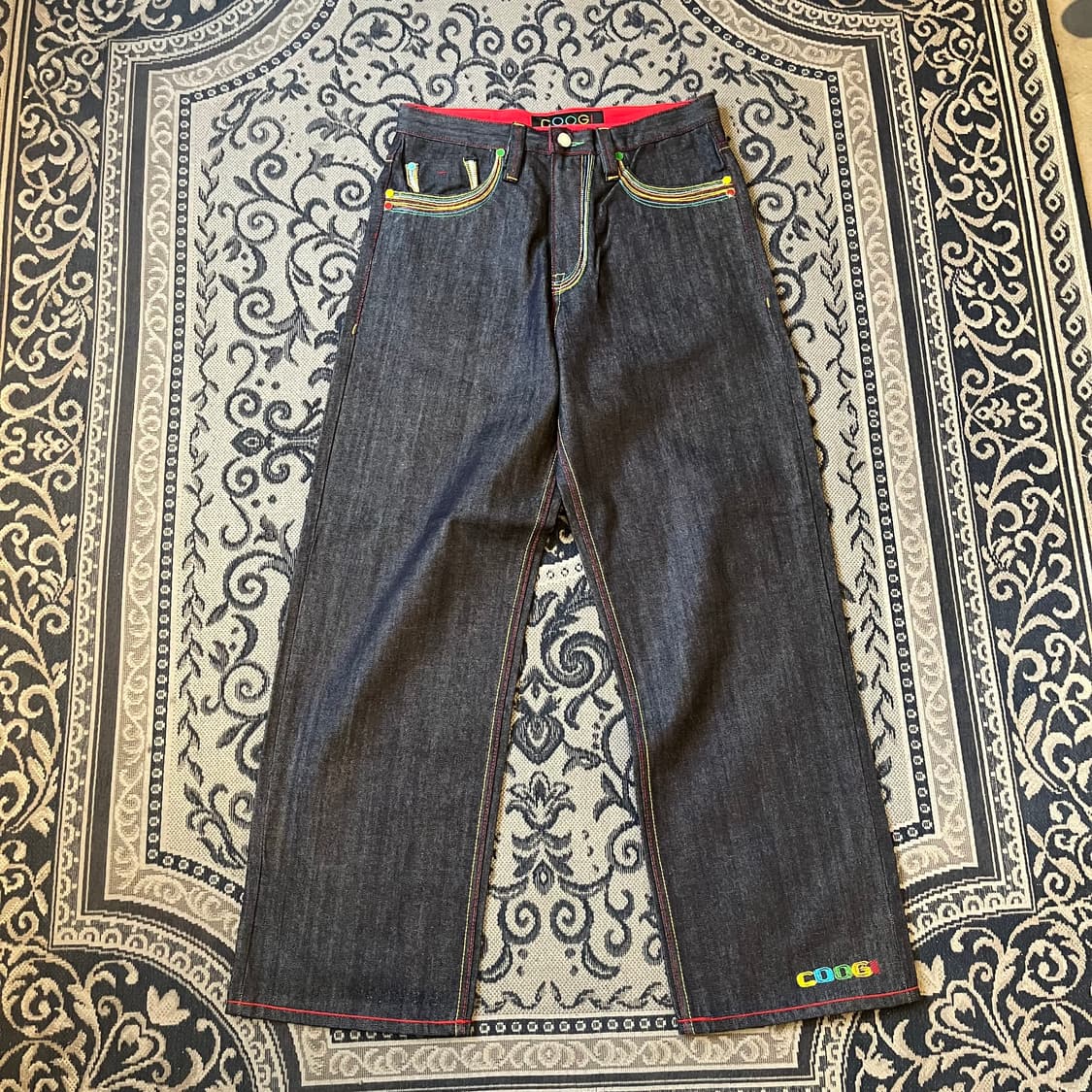 34 COOGI 자수 데님 팬츠/W2386 상품이미지3