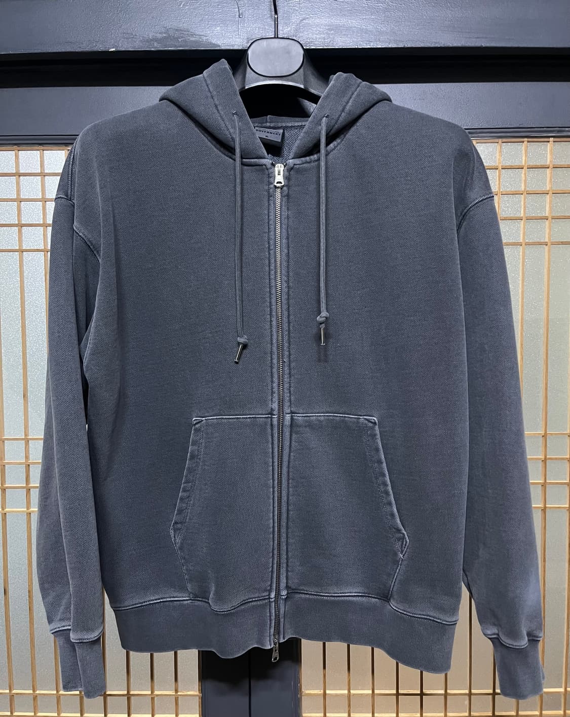 XL)소버먼트 헤비 후드집업 네이비스톤 상품이미지1