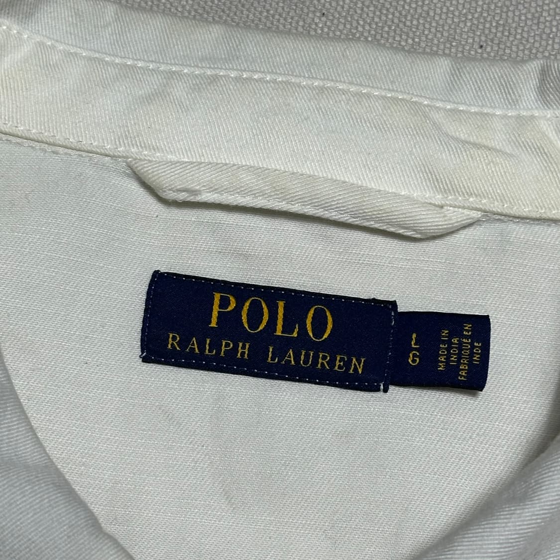 Polo Ralph Lauren 화이트 해링턴 자켓 상품이미지3