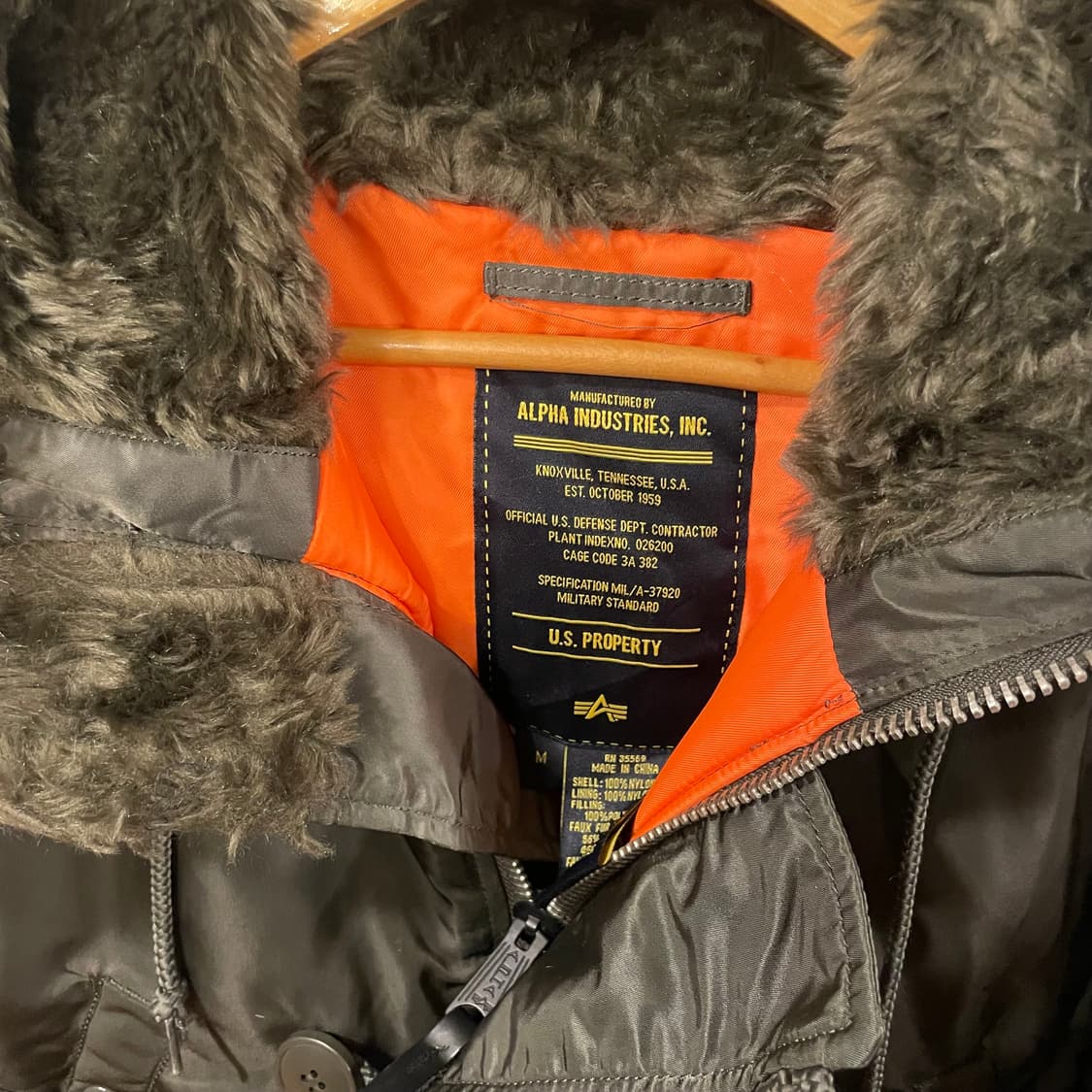 알파인더스트리 리메이크 크롭봄버M 상품이미지4