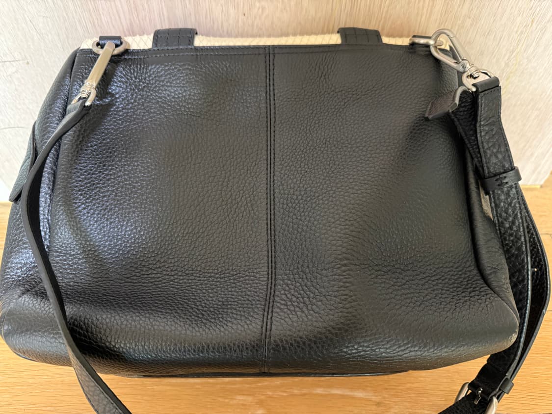 루즈앤라운지 토트백 크로스 숄더 카키 뱀피패턴 상품이미지4