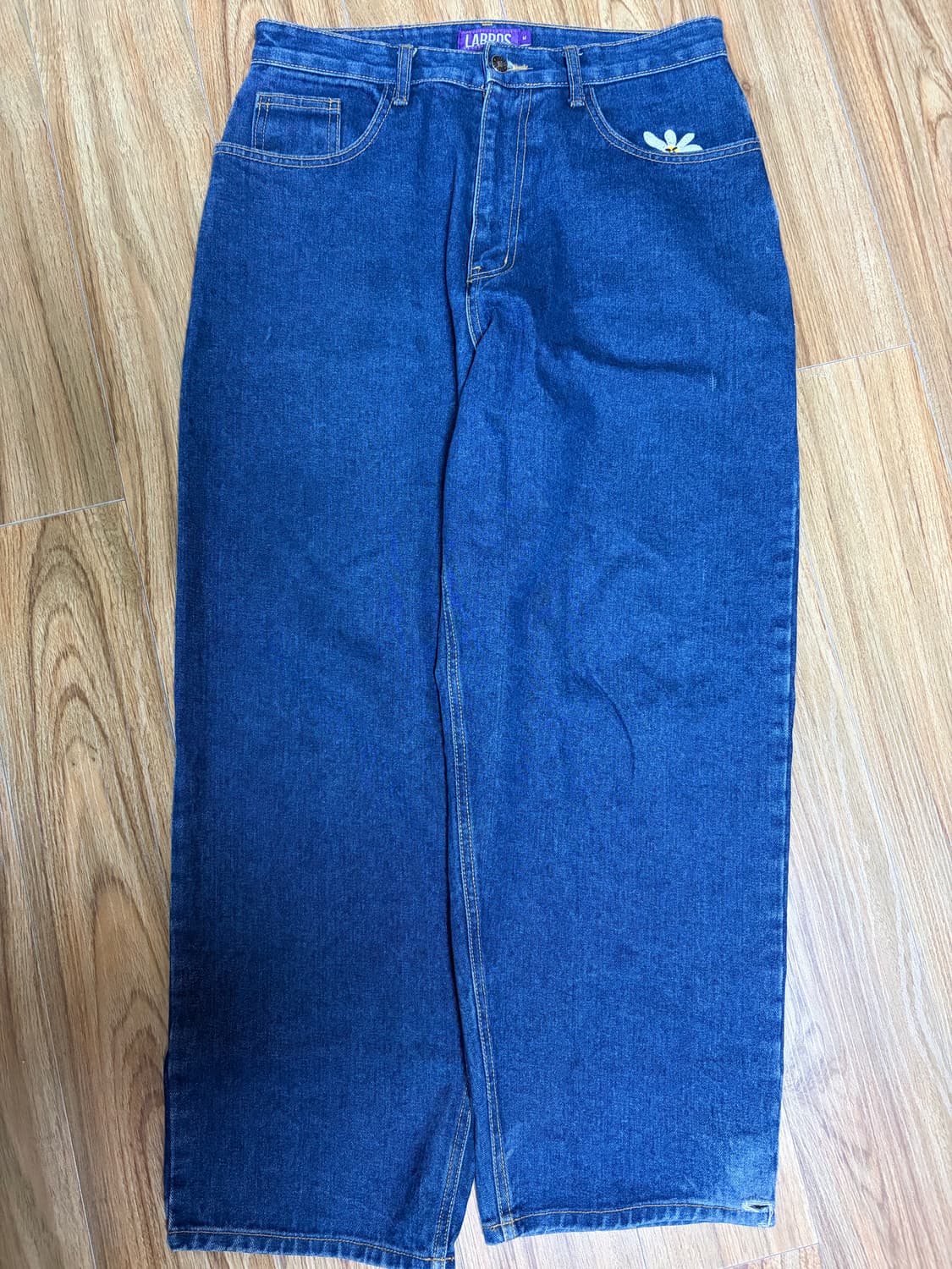 라브로스 데이지 진청 데님 상품이미지2